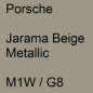 Preview: Porsche, Jarama Beige Metallic, M1W / G8.